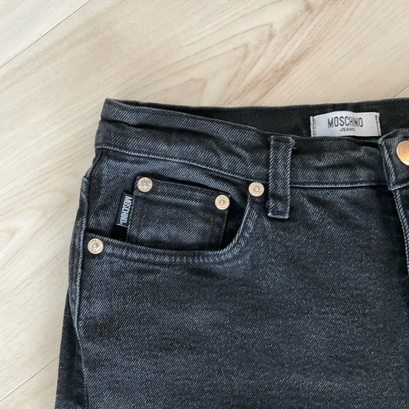 Vintage one of a kind black jeans - Picture 2 of 8